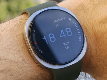 La Galaxy Watch9 à l'ombre