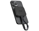 Le NX-P4MG, compatible MagSafe, est proposé à partir de 188 $ au Japon. Sur la photo : le disque SSD portable fixé à un iPhone. (Source de l'image : Nextorage)