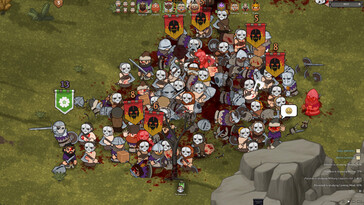 Une image montrant une bataille entre deux armées dans le Norland.