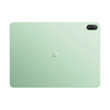 Le OnePlus Pad 4 en finition Sage Mist.