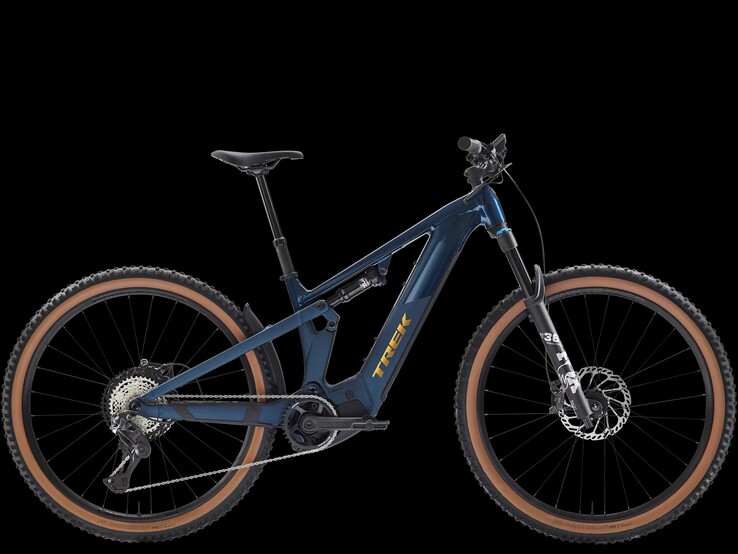 Le Trek Powerfly+ FS 8 Gen 4 en coloris bleu sauge