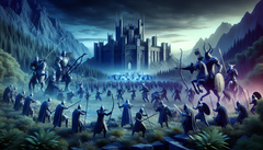 Raid : Shadow Legends du point de vue de l'IA (Source de l'image : générée à l'aide de DALL-E 3)