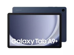 Le Galaxy Tab A9 Plus dans sa couleur bleue. (Source de l'image : WinFuture)