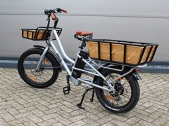 Le vélo électrique Smoor Super Cargo a une autonomie de 110 km (~68 miles) sur une seule charge. (Image source : Smoor)