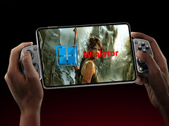 Winlator 10.1 est maintenant disponible au téléchargement. Photo : une image promotionnelle de l'Astra de RedMagic. (Source de l'image : RedMagic et brunodev85 - édité)