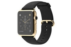 Apple a lancé des smartwatches en or en 2015. (Source de l'image : Apple/MacRumors)