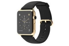 Apple a lancé des smartwatches en or en 2015. (Source de l&#039;image : Apple/MacRumors)