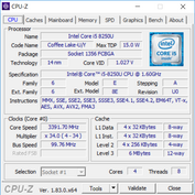 Lenovo IdeaPad 530S 15 IKB - CPU-Z : CPU.