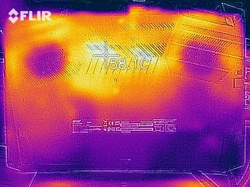 Carte thermique - Bas (charge)