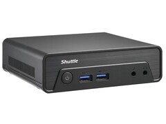 NE10N : Mini PC avec processeur Intel. (Source de l'image : Shuttle)