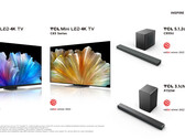 TCL présente ses derniers téléviseurs. (Source : TCL)