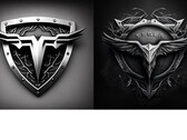 Logos Tesla générés par l'IA (image : American Trucks)