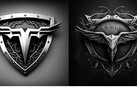 Logos Tesla générés par l'IA (image : American Trucks)