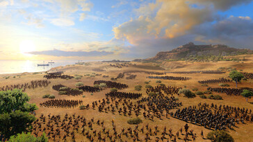 Une image représentant une armée dans *A Total War Saga : Troy*.