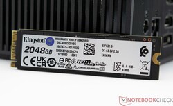 Kingston SKC3000 2-TB SSD (SSD de test)