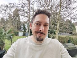 Un selfie avec le Poco Pad X1