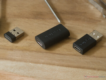 Adaptateurs USB-A-C et dongle USB-A Keychron K3 HE