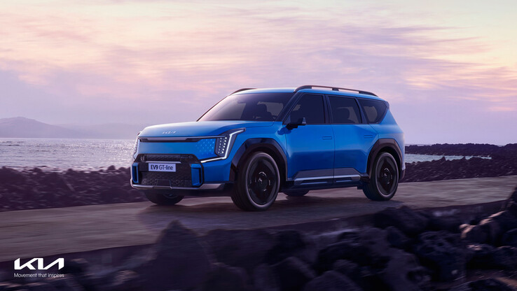 Le SUV électrique Kia EV9 Land AWD GT-Line. (Source de l'image : Kia)