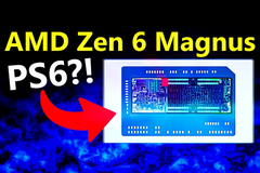 Une capture d&#039;écran vidéo montrant ce qui pourrait être un APU Zen 6 (source d&#039;image : Moore&#039;s Law Is Dead YouTube channel)