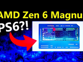 Une capture d'écran vidéo montrant ce qui pourrait être un APU Zen 6 (source d'image : Moore's Law Is Dead YouTube channel)