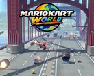Un pont dans Mario Kart World (Source : Nintendo of America avec modifications)