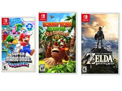 Plusieurs jeux Nintendo pour la Nintendo Switch sont disponibles à prix réduit.