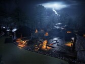 Une image représentant un village à l'époque de la dynastie Sengoku.