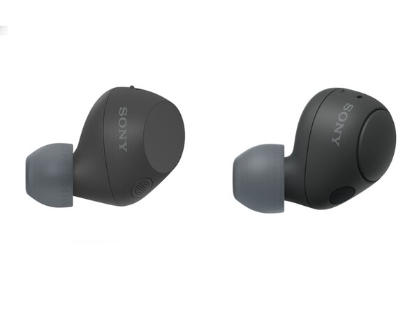 La Sony WF-C710N (g) et la Sony WF-C700N (r). (Source de l'image : Sony)