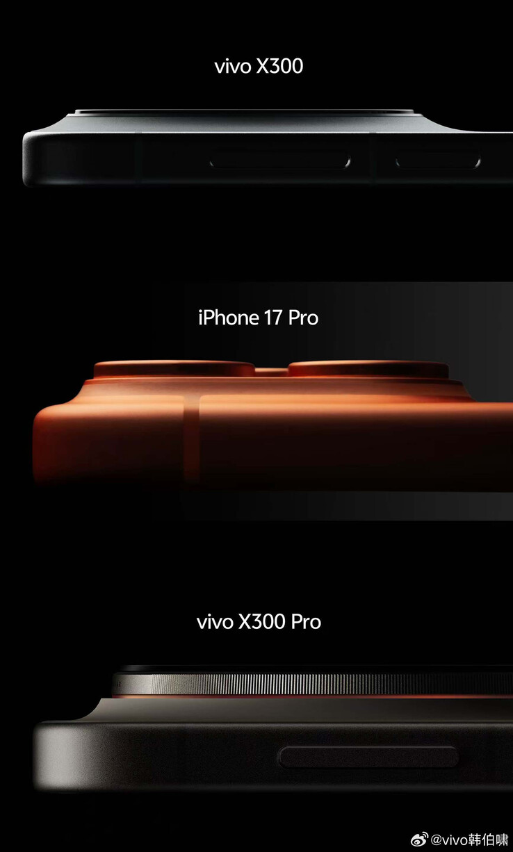 Comparaison de l'appareil photo de Vivo (Source de l'image : Han Boxiao)