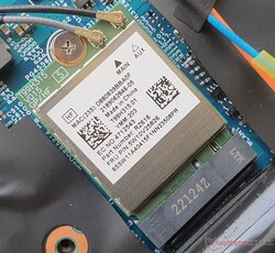 AMD/MediaTek RZ616 : le module Wi-Fi 6 installé