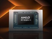 Cette image présente une version retouchée de l'image promotionnelle des puces Ryzen AI d'AMD.
