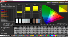 Lenovo ThinkPad T490 - ColorChecker.