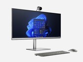 L'écran ultra-large 5K du HP 34" AiO Desktop PC est plutôt inhabituel. (Image source : HP)
