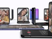 Le téléphone pliable Galaxy Z Flip a été présenté pour la première fois au monde en février 2020. (Source de l'image : Samsung)