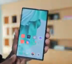Le défilement Oppo X 2021 met des pliables comme le Surface Duo et Galaxy Fold to shame avec un panneau déroulant sans couture (Source de l'image : @BrandonLKS)