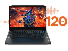 L'ordinateur portable de jeu Lenovo IdeaPad 3, doté d'un écran 120 Hz, d'un processeur Ryzen 5 et d'une carte graphique GeForce GTX 1650, ne coûte plus que 636 USD (Source : Lenovo)