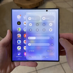 Le Samsung Galaxy Z Fold7 équipé de One UI 8.5. (Source de l'image : SamMobile)