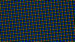 Image du sous-pixel du panneau externe