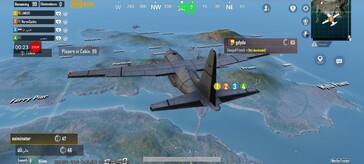 PUBG Mobile : Réglages lisses, 40 fps en moyenne.