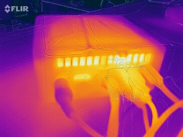 Intel Frost Canyon i7 - Relevé thermique back (sollicitations).