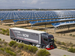 Les gros e-trucks nécessitent des batteries de grande taille (et peu coûteuses). (Image : MAN)