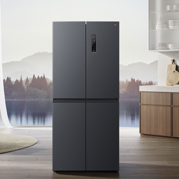 Le réfrigérateur Xiaomi Mijia Cross Door 430L. (Image source : Xiaomi)