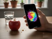 Image conceptuelle d'un smartphone capturant une image hyperspectrale (Source de l'image : AI-generated)