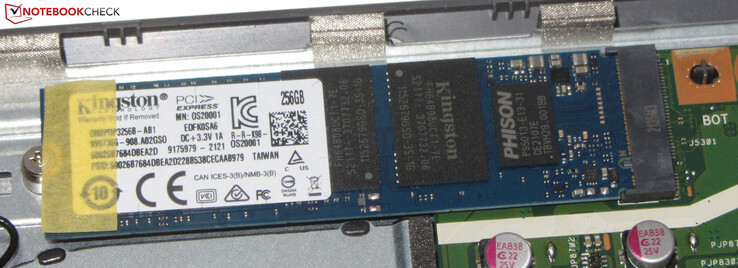 Un SSD PCIe 3.0 sert de lecteur système.