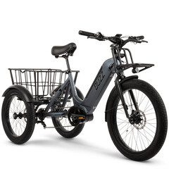 L'e-trike Buzz Cerena T2 est doté d'une batterie de 500 Wh et offre une autonomie de 40 miles (64,3 km) (Source : Buzz)