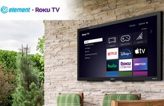 Le téléviseur Roku Outdoor Element est doté d'un écran antireflet pour que vous puissiez le regarder en plein soleil. (Image source : Roku)