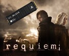 La bannière de Resident Evil Requiem montrée avec le SSD PS5