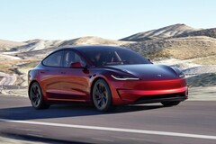 La Tesla Model 3 électrique (Source : Tesla)