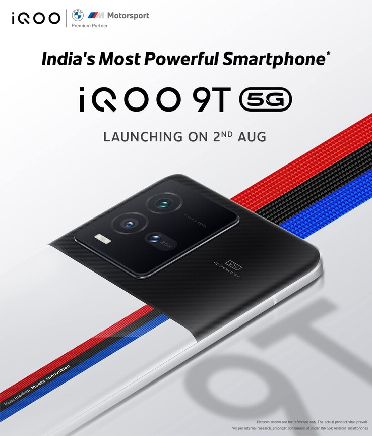 iQOO présente son 9T comme un nouveau smartphone phare capable de battre AnTuTu. (Source : iQOO)