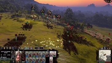 Une image montrant une bataille dans Total War: Three Kingdoms.